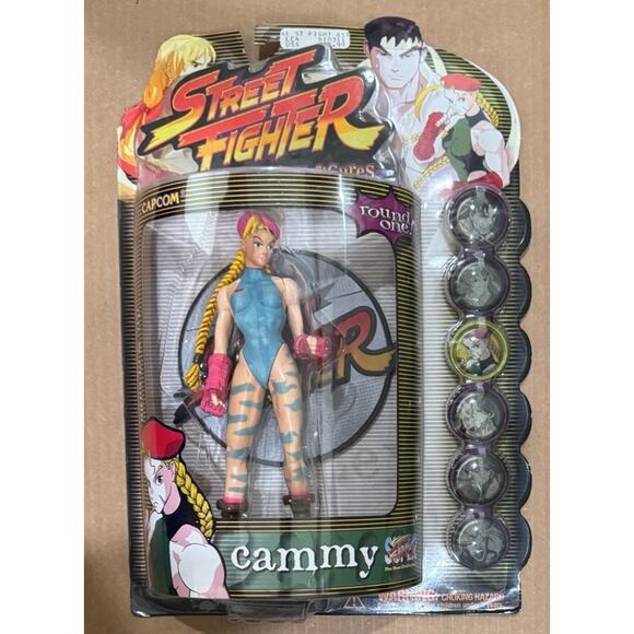NIB Street Fighter Cammy Action Figure Round One! 1999 Capcom - Picture 1 of 7